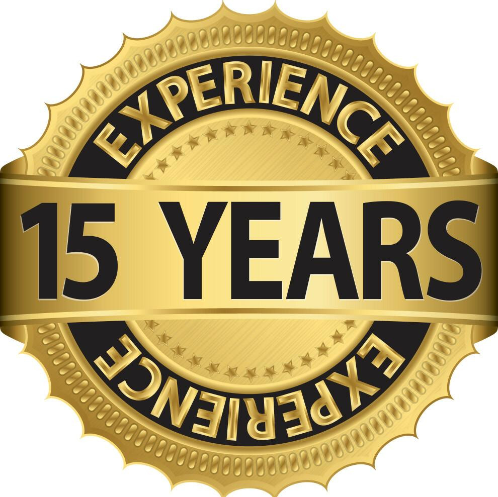 15 years experience